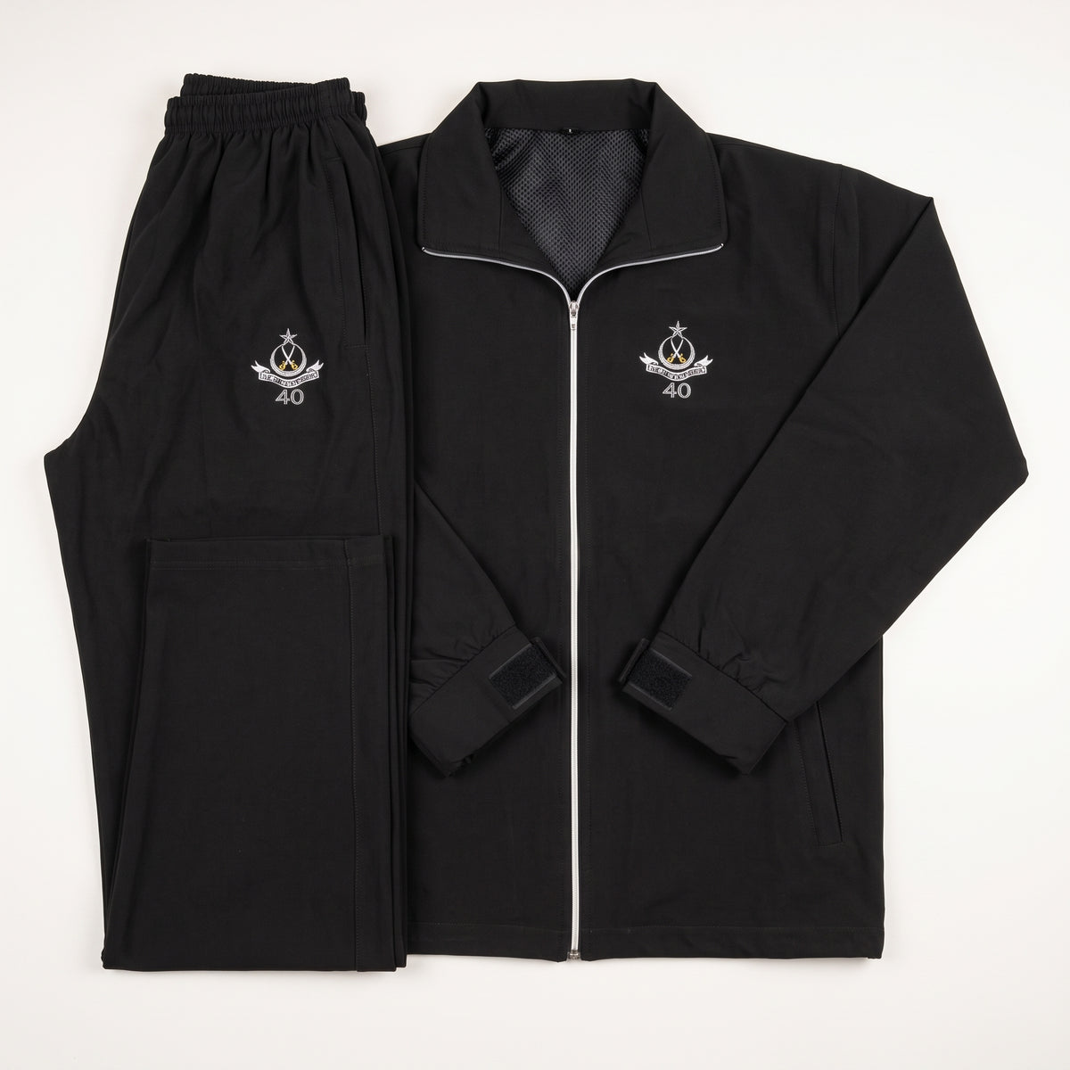 AXIVON Tactical Utility Tracksuit Set - Stealth Black
