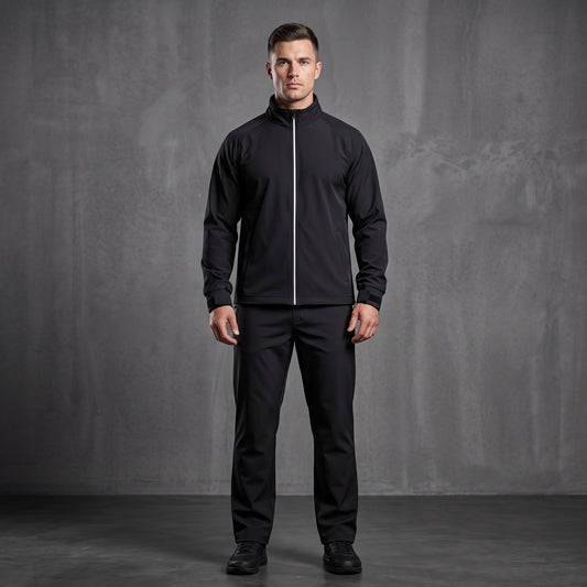 AXIVON Tactical Utility Tracksuit Set - Stealth Black