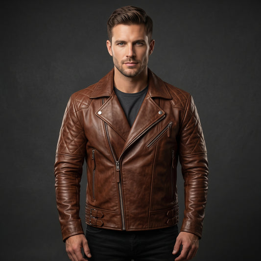 Leather Moto Jacket