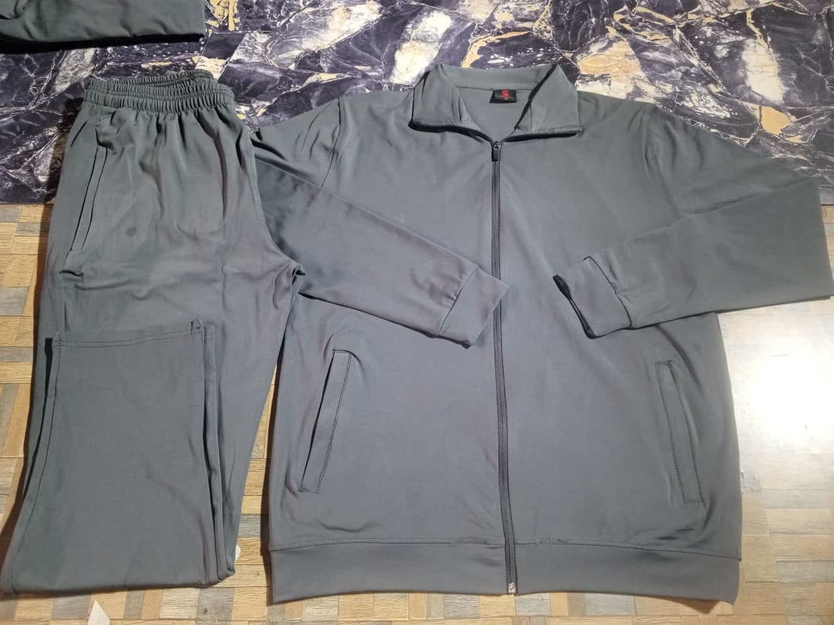 AXIVON Studio Heavyweight Tracksuit Set - Slate Grey